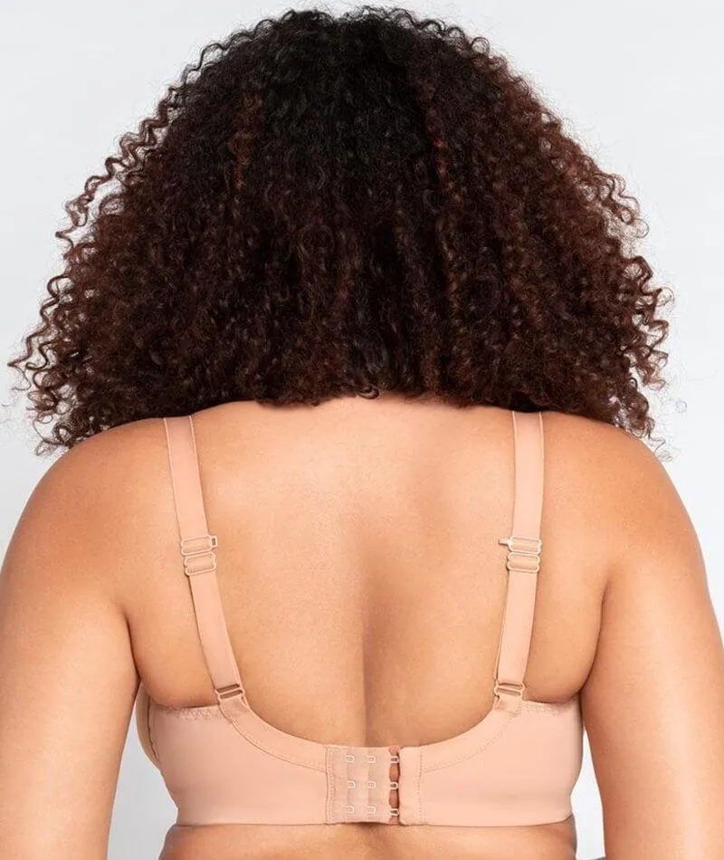 Curvy Kate Smoothie T-Shirt Plunge Bra - Latte