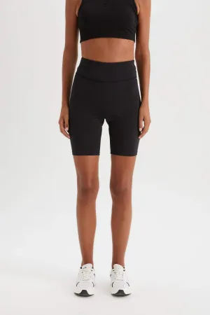 DeFactoFit Biker Waist-hugging Sports Leggings