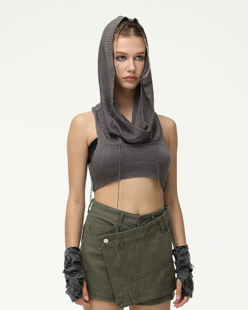 Deserted Wanderer Knit Hoodie