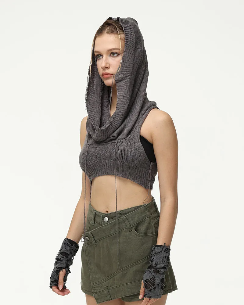 Deserted Wanderer Knit Hoodie