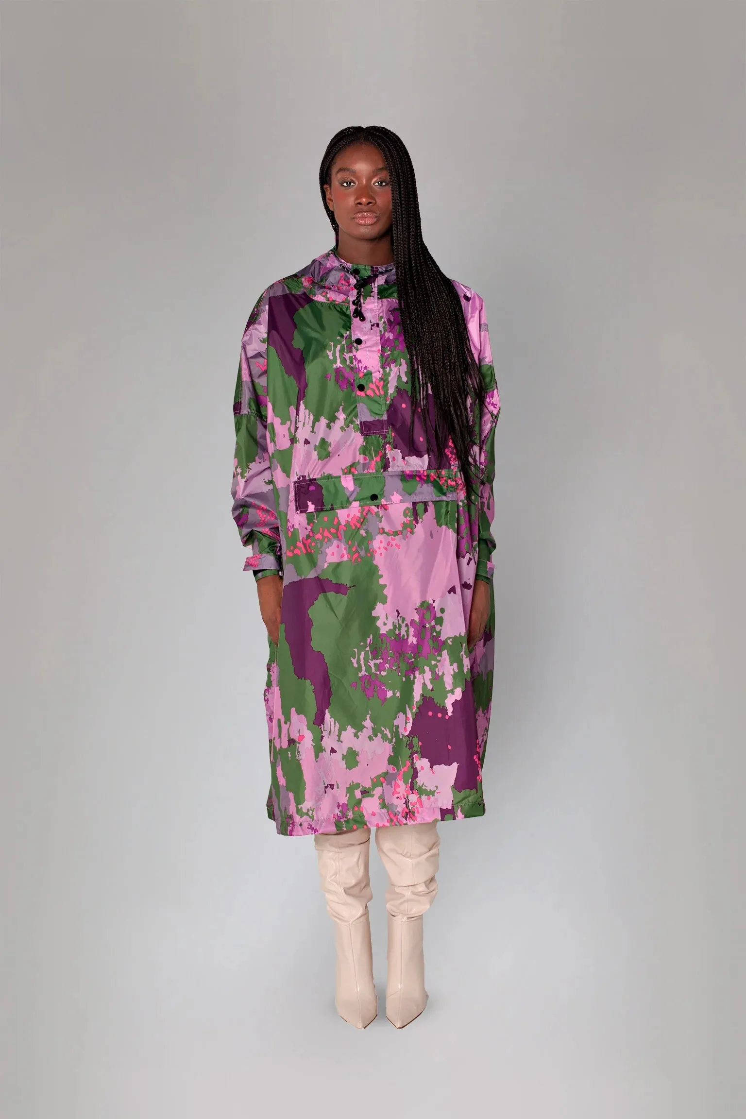 Digi Spring Camo Rain Poncho