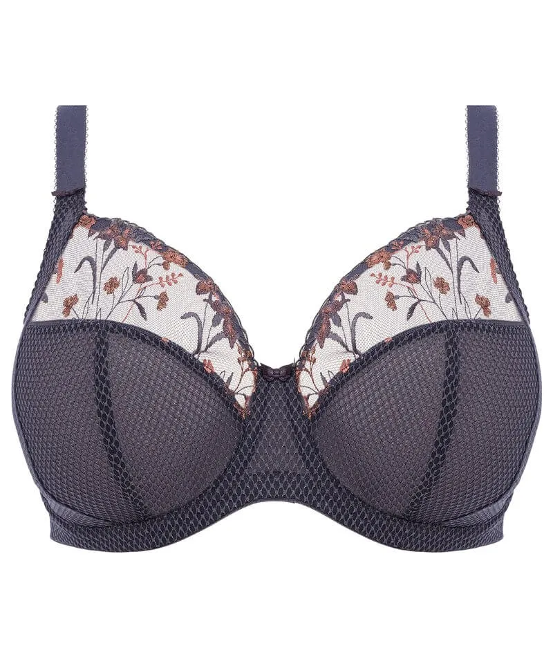 Elomi Charley Underwire Plunge Bra - Storm