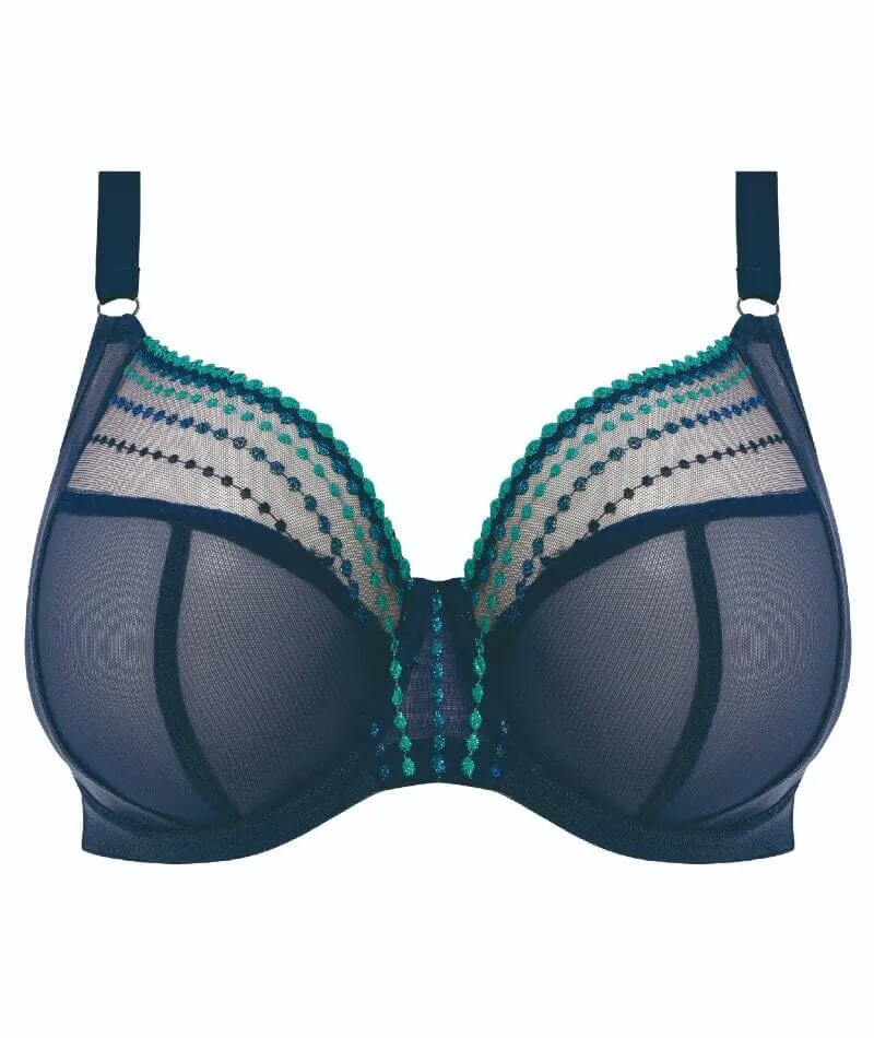 Elomi Matilda Underwired Plunge Bra - Siren Song