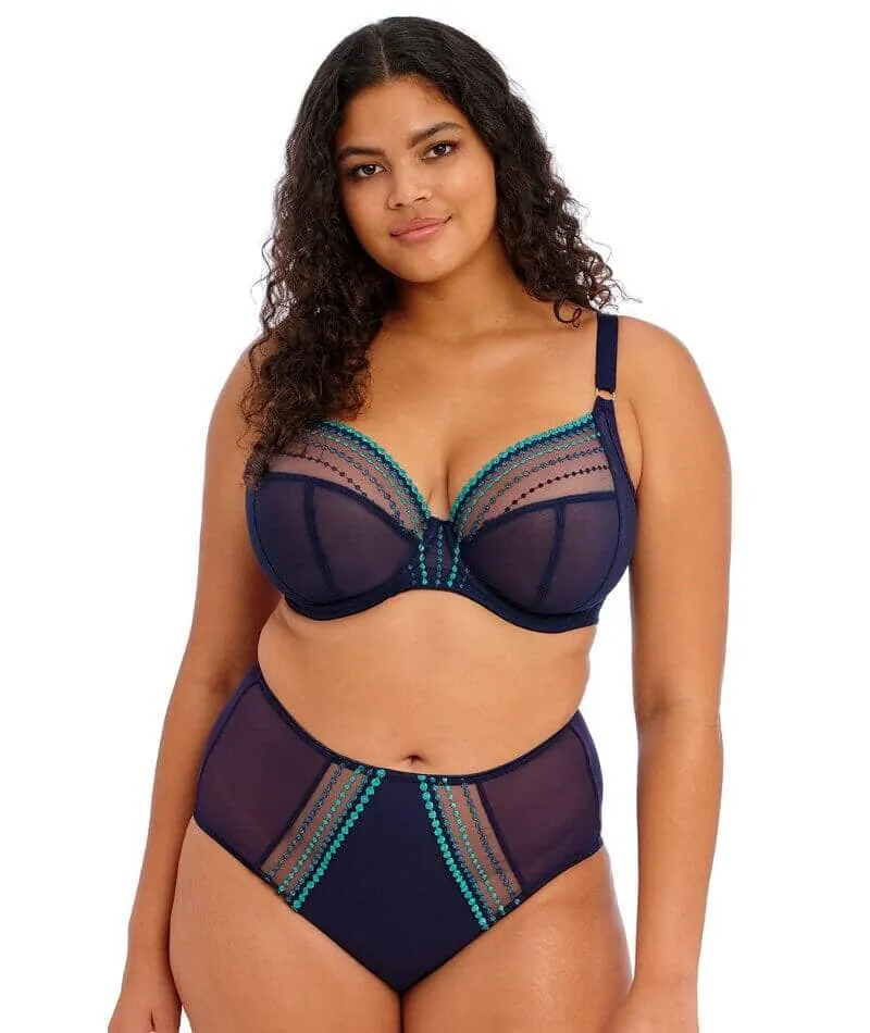 Elomi Matilda Underwired Plunge Bra - Siren Song