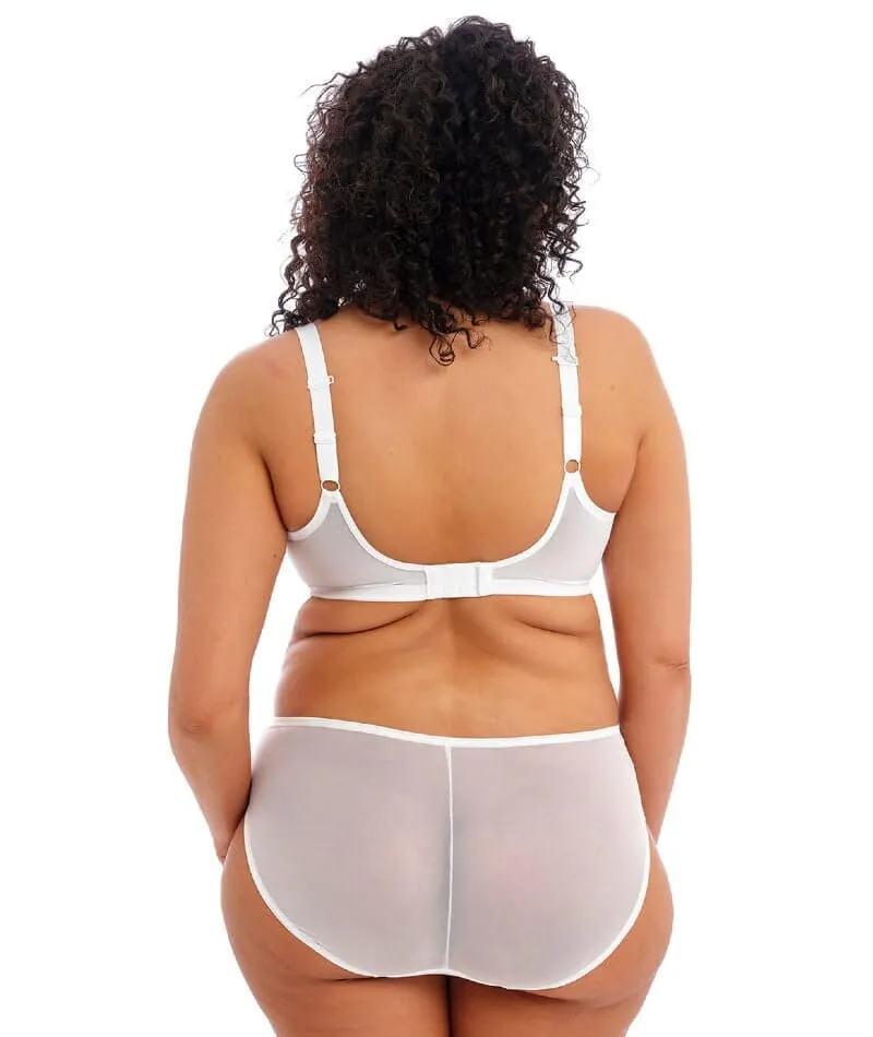 Elomi Matilda Underwired Plunge Bra - White