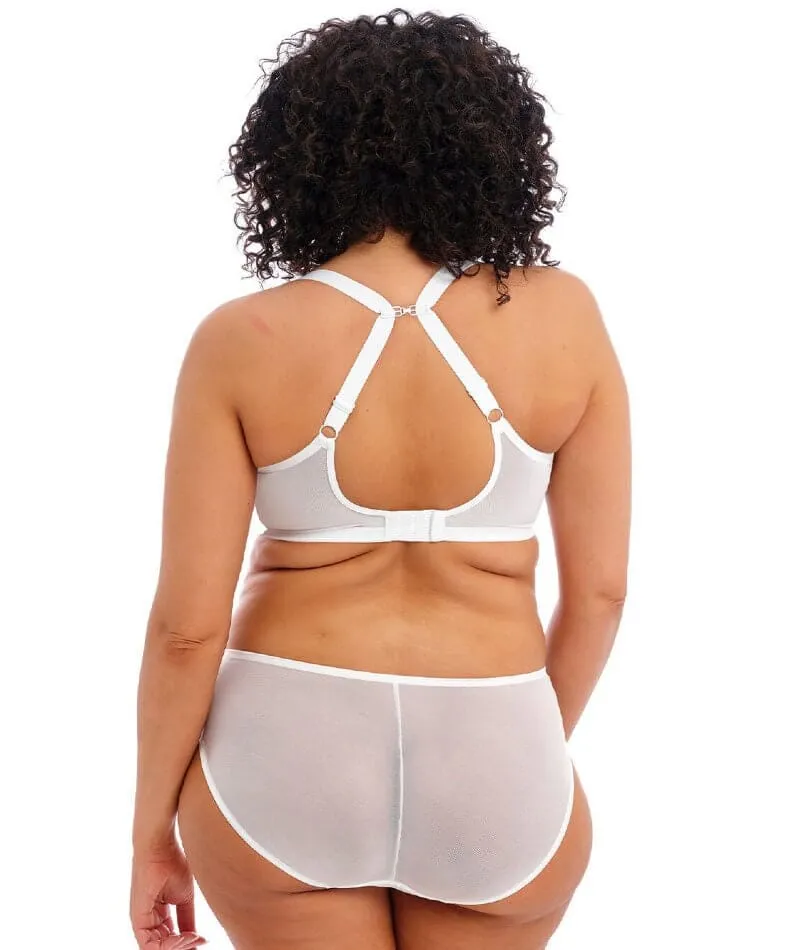 Elomi Matilda Underwired Plunge Bra - White
