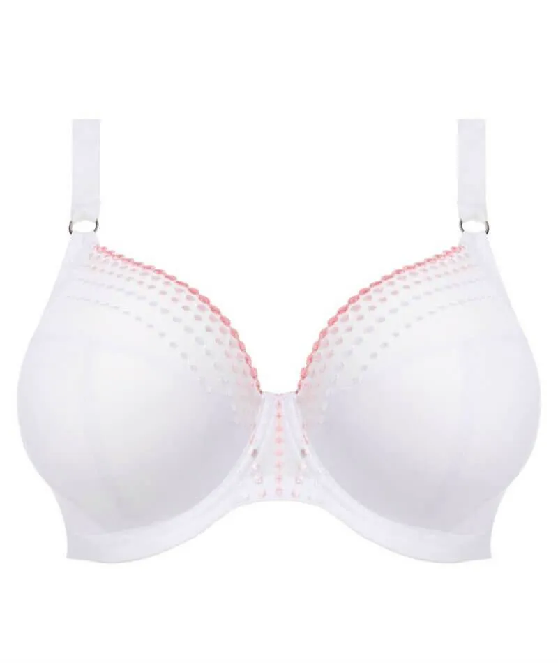 Elomi Matilda Underwired Plunge Bra - White