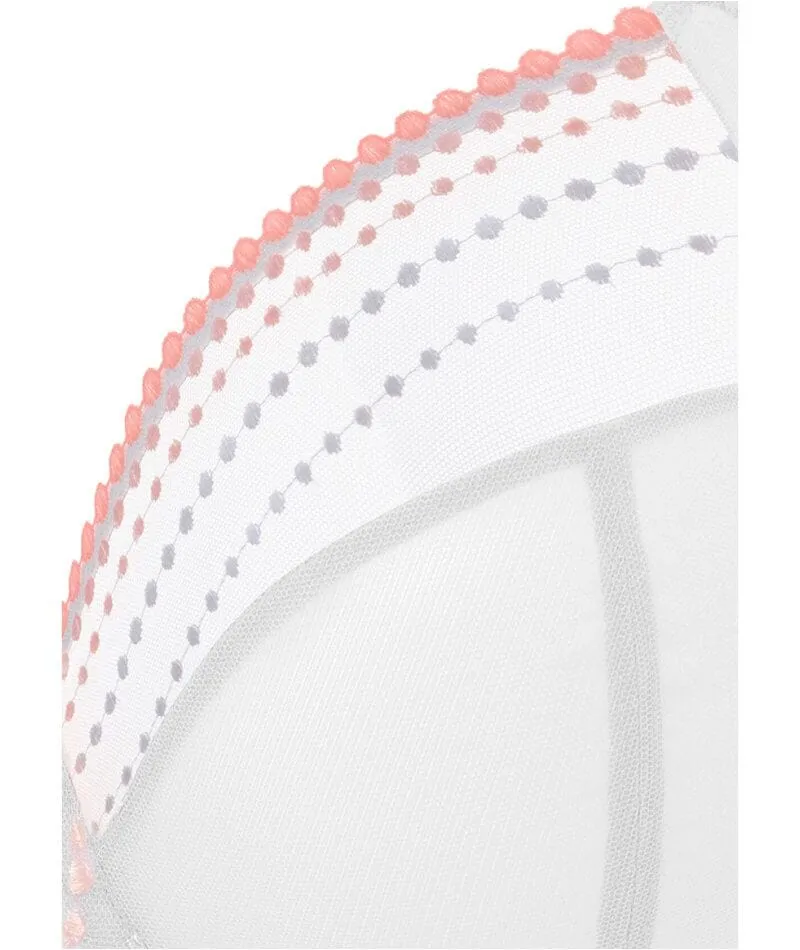 Elomi Matilda Underwired Plunge Bra - White