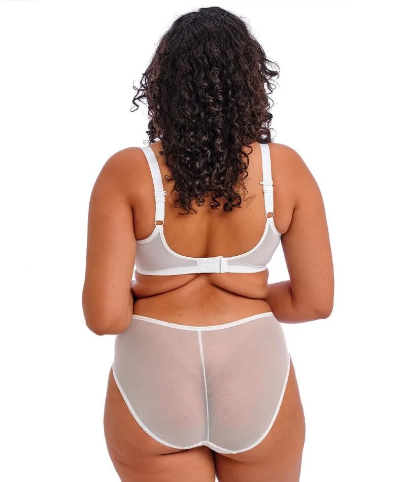 Elomi Matilda Underwired Plunge Bra - White