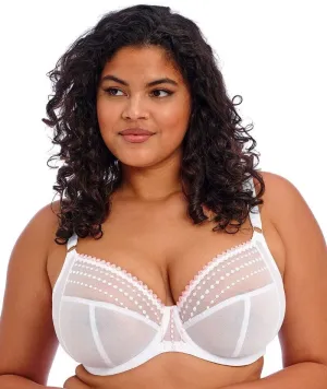 Elomi Matilda Underwired Plunge Bra - White