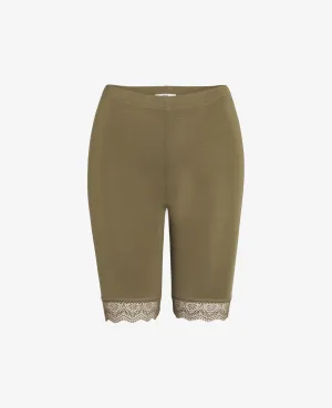 ESSENTIAL LACE JERSEY BIKER SHORTS