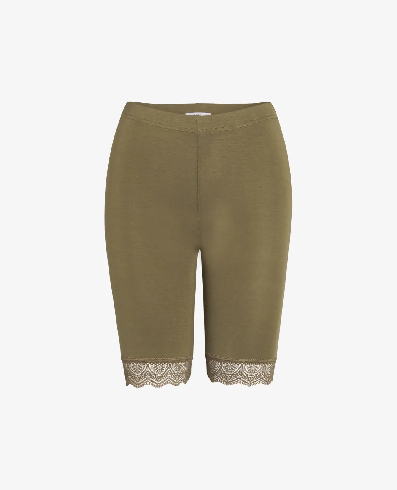 ESSENTIAL LACE JERSEY BIKER SHORTS