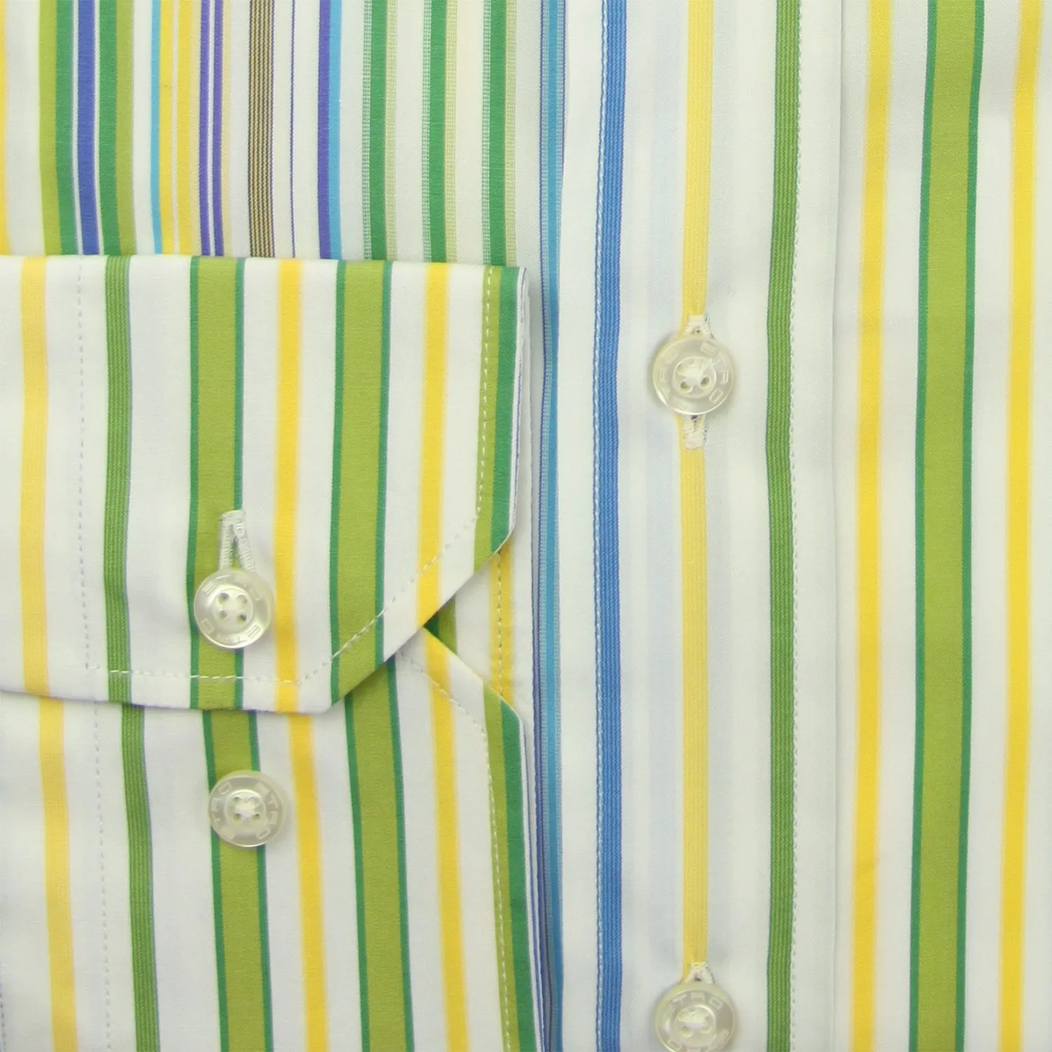 Etro Green Shirt - Extra Slim