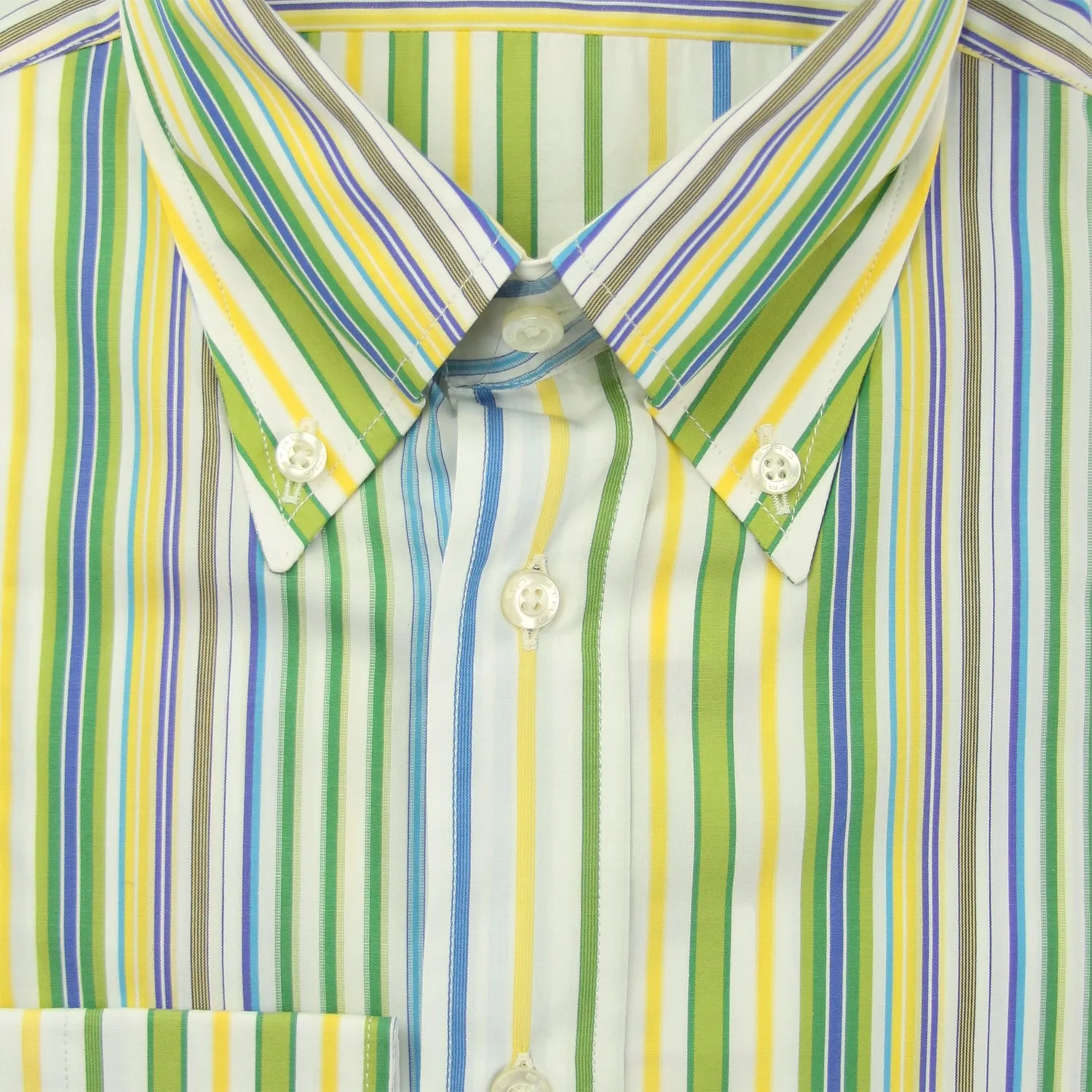 Etro Green Shirt - Extra Slim