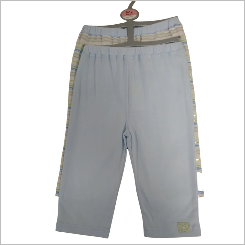 EX CHAINSTORE BABY BOYS 2 PACK LEGGINGS (style 8062) PACK OF 12