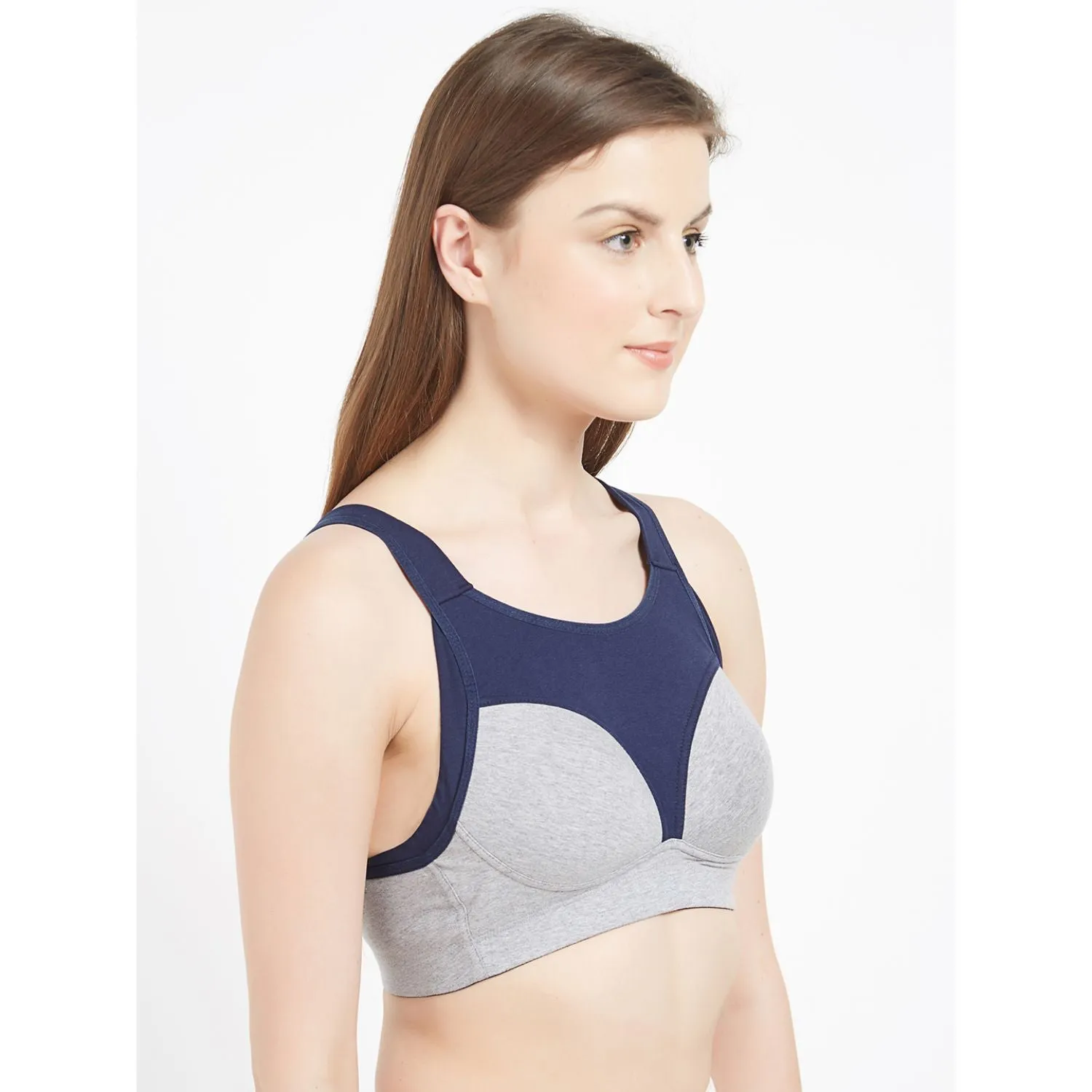 Extreme Coverage High Impact Lightly Padded Non Wired Sports Bra