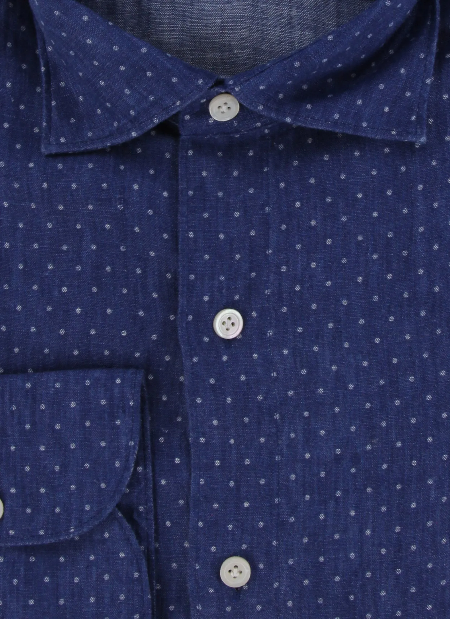Finamore Napoli Blue Shirt - Extra Slim