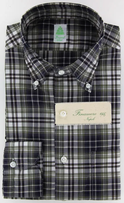 Finamore Napoli Brown Shirt – Size: L US / L EU