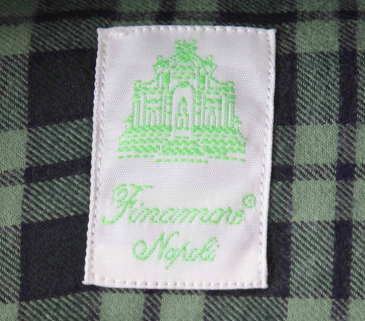 Finamore Napoli Green Shirt - Extra Slim