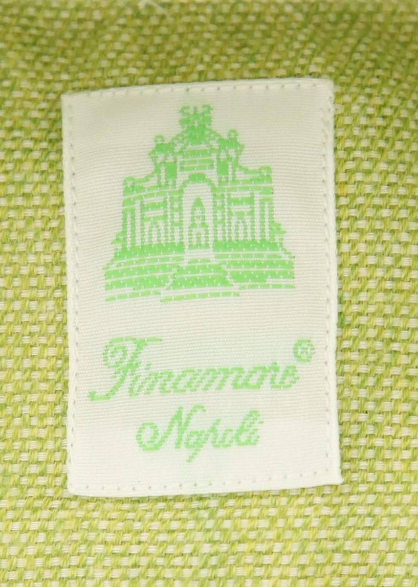 Finamore Napoli Green Shirt - Extra Slim