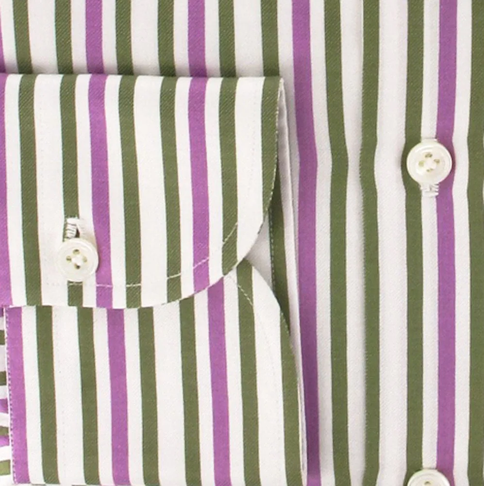 Finamore Napoli Green Shirt – Size: 15.75 US / 40 EU