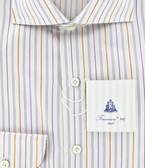 Finamore Napoli Lavender Purple Shirt – Size: 15.75 US / 40 EU