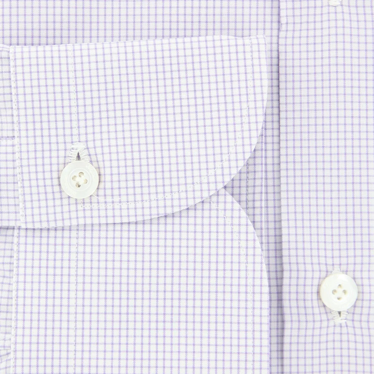 Finamore Napoli Lavender Purple Shirt - Slim