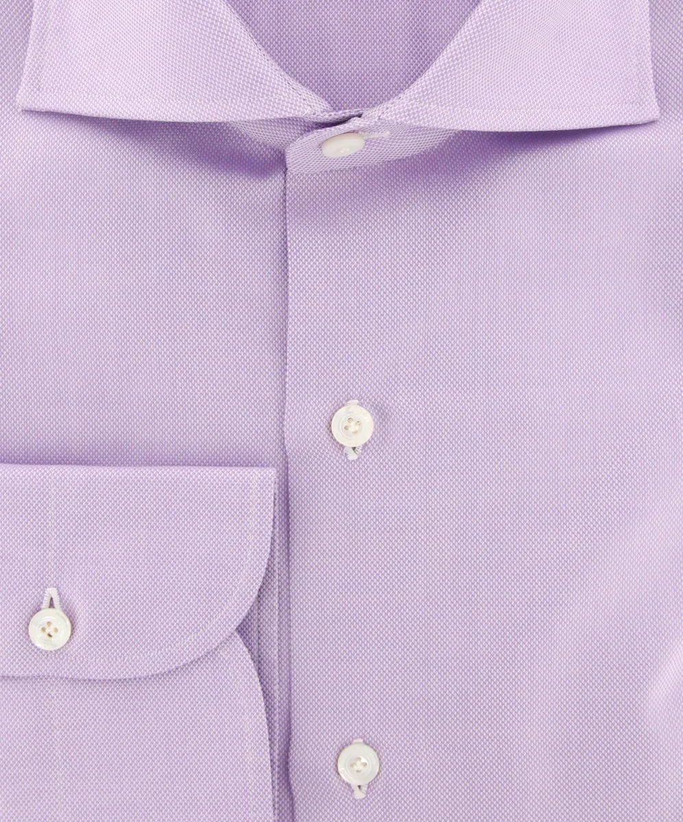Finamore Napoli Lavender Purple Shirt - Slim