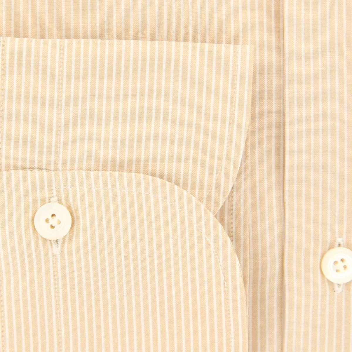 Finamore Napoli Light Brown Shirt - Slim