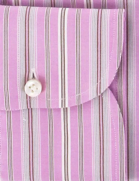 Finamore Napoli Pink Shirt – Size: 16 US / 41 EU