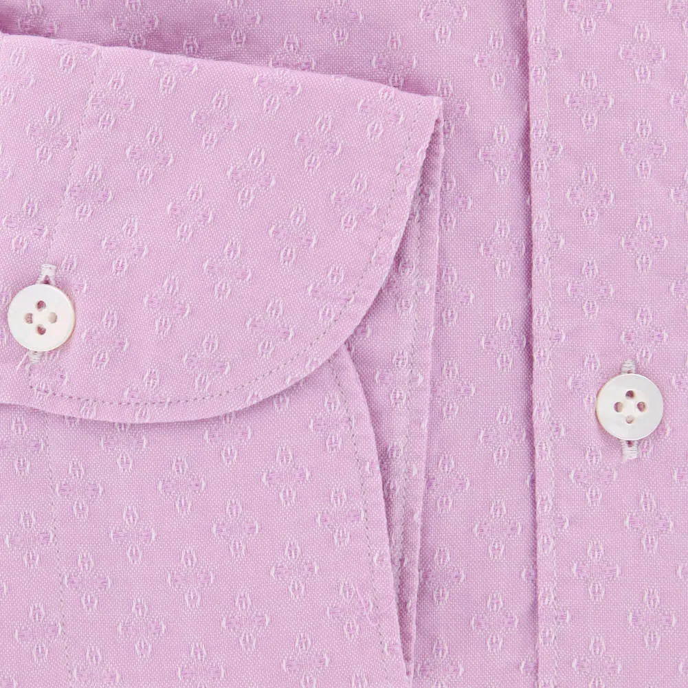 Finamore Napoli Pink Shirt - Slim - 15.5 US / 39 EU