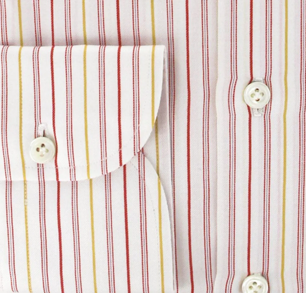 Finamore Napoli Red Shirt – Size: 15.75 US / 40 EU