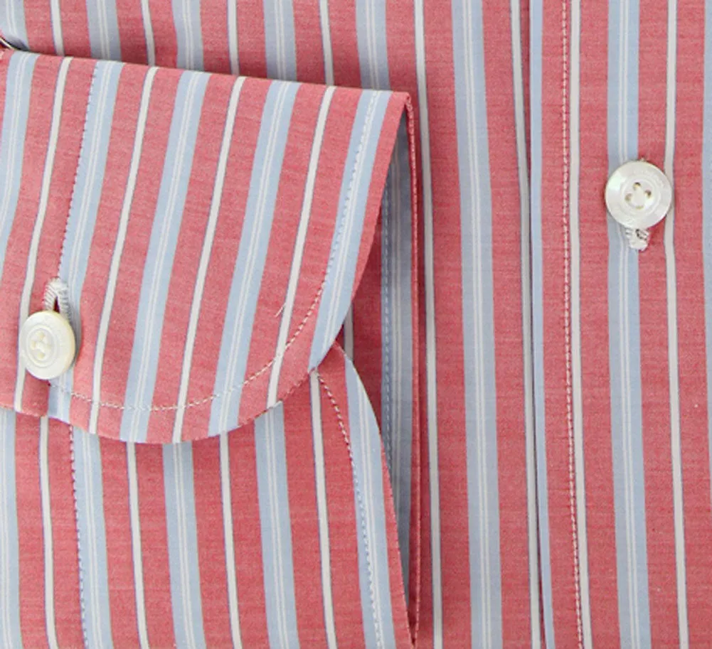 Finamore Napoli Red Shirt – Size: 16 US / 41 EU