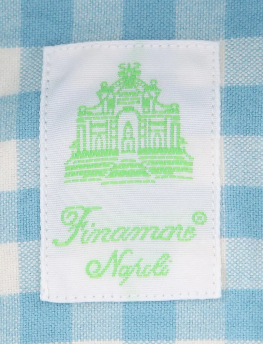 Finamore Napoli Turquoise Shirt - Extra Slim