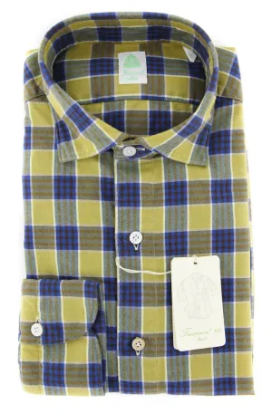 Finamore Napoli Yellow Shirt - Extra Slim