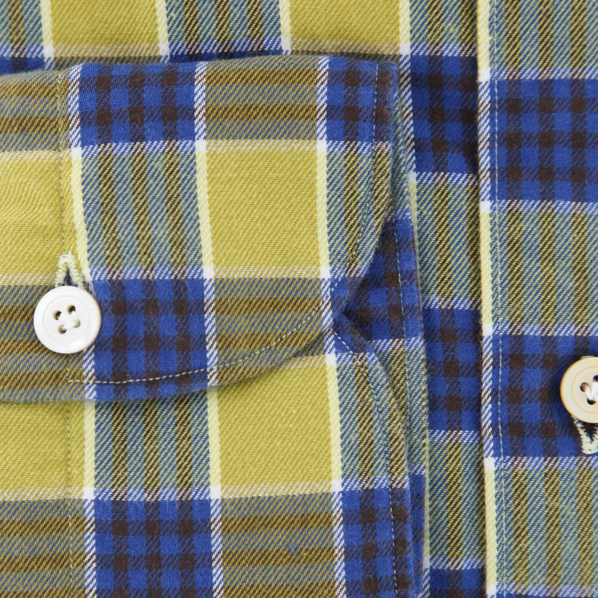 Finamore Napoli Yellow Shirt - Extra Slim