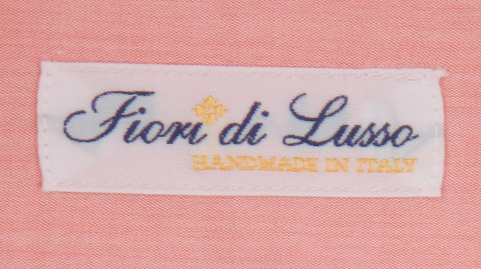 Fiori Di Lusso Orange Shirt - Slim
