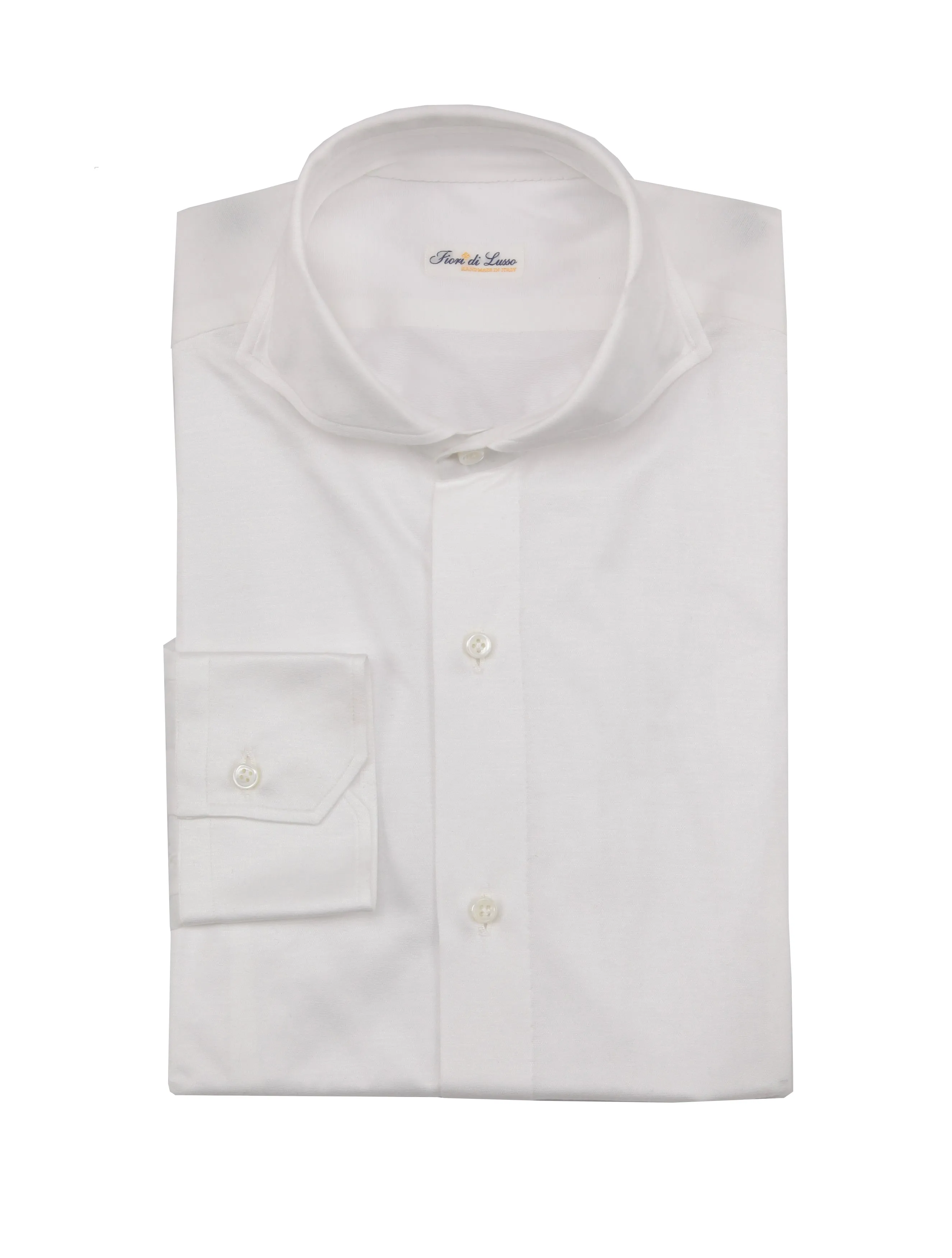 Fiori Di Lusso White Shirt - Extra Slim