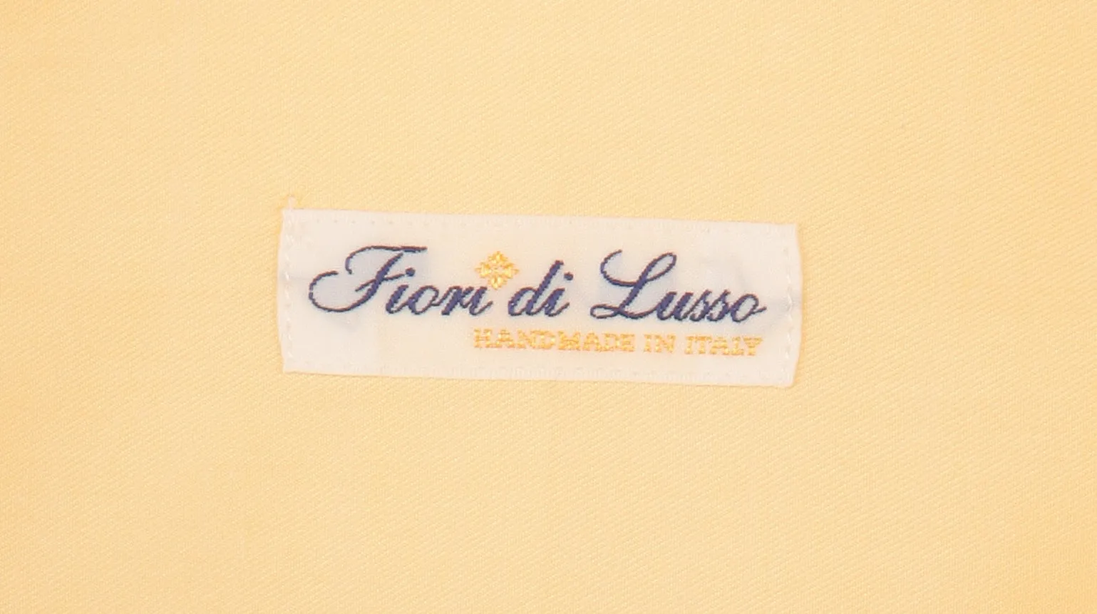 Fiori Di Lusso Yellow Shirt - Extra Slim