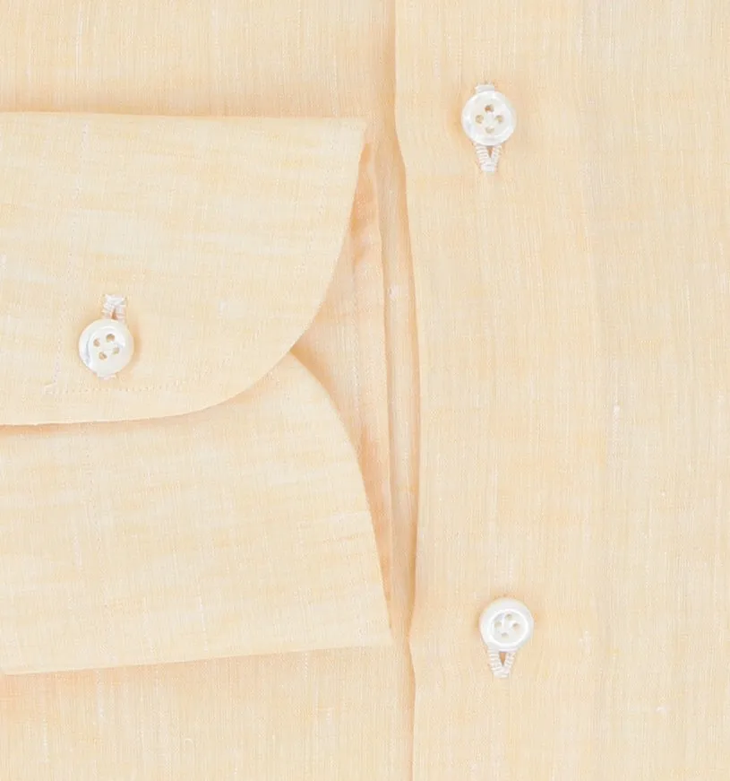 Fiori Di Lusso Yellow Shirt - Slim