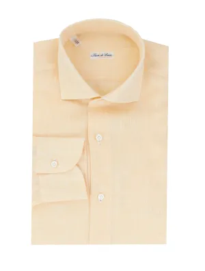 Fiori Di Lusso Yellow Shirt - Slim