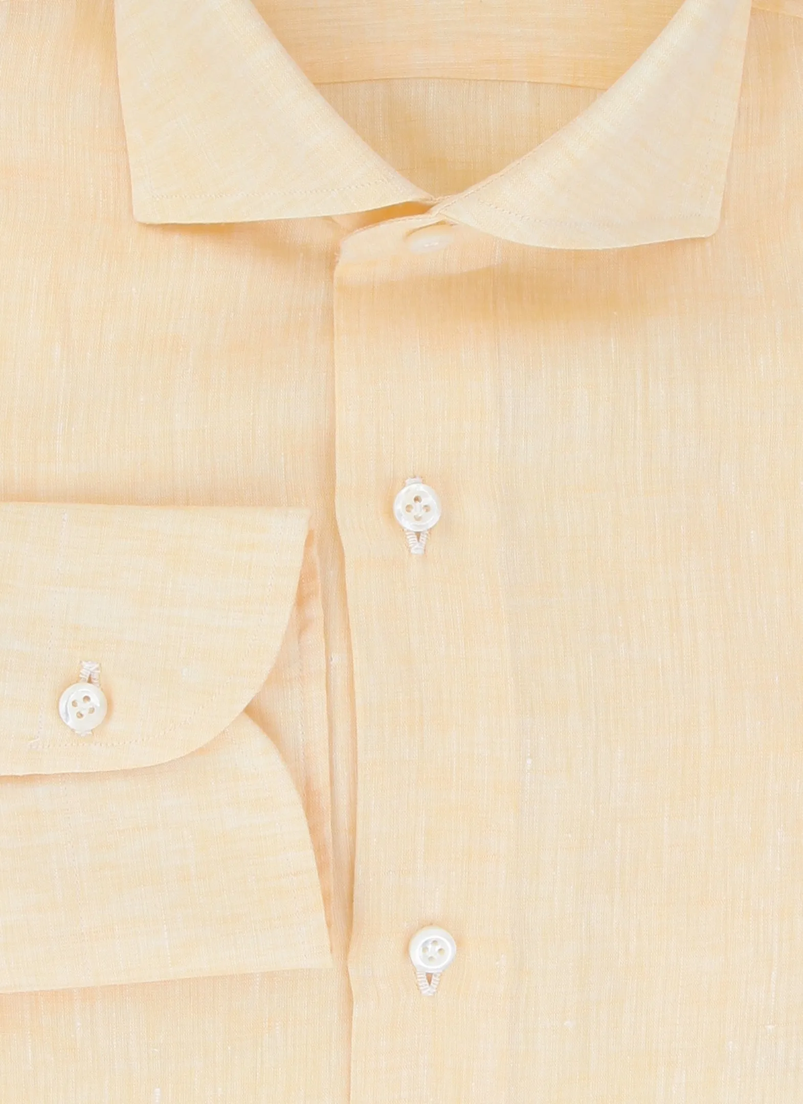 Fiori Di Lusso Yellow Shirt - Slim