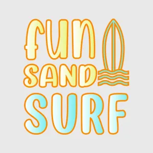 Fun Sand Surf Transfer