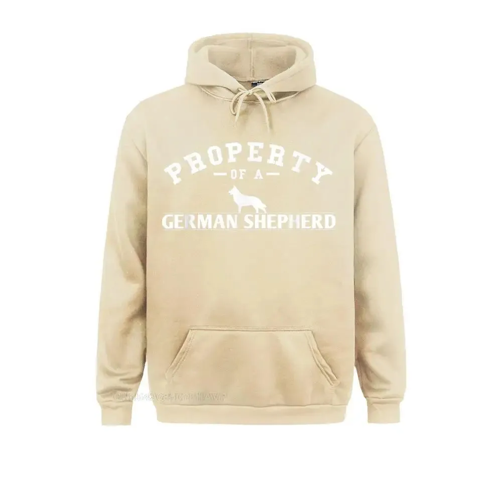 Funny German Shepherd Hoodie Property Of A German Shepher Men Hoodies Autumn Men Sweatshirts Fitness Tight Sportswears Discount