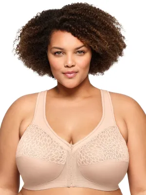 Glamorise 1206 Front opener T-Back Wireless Bra
