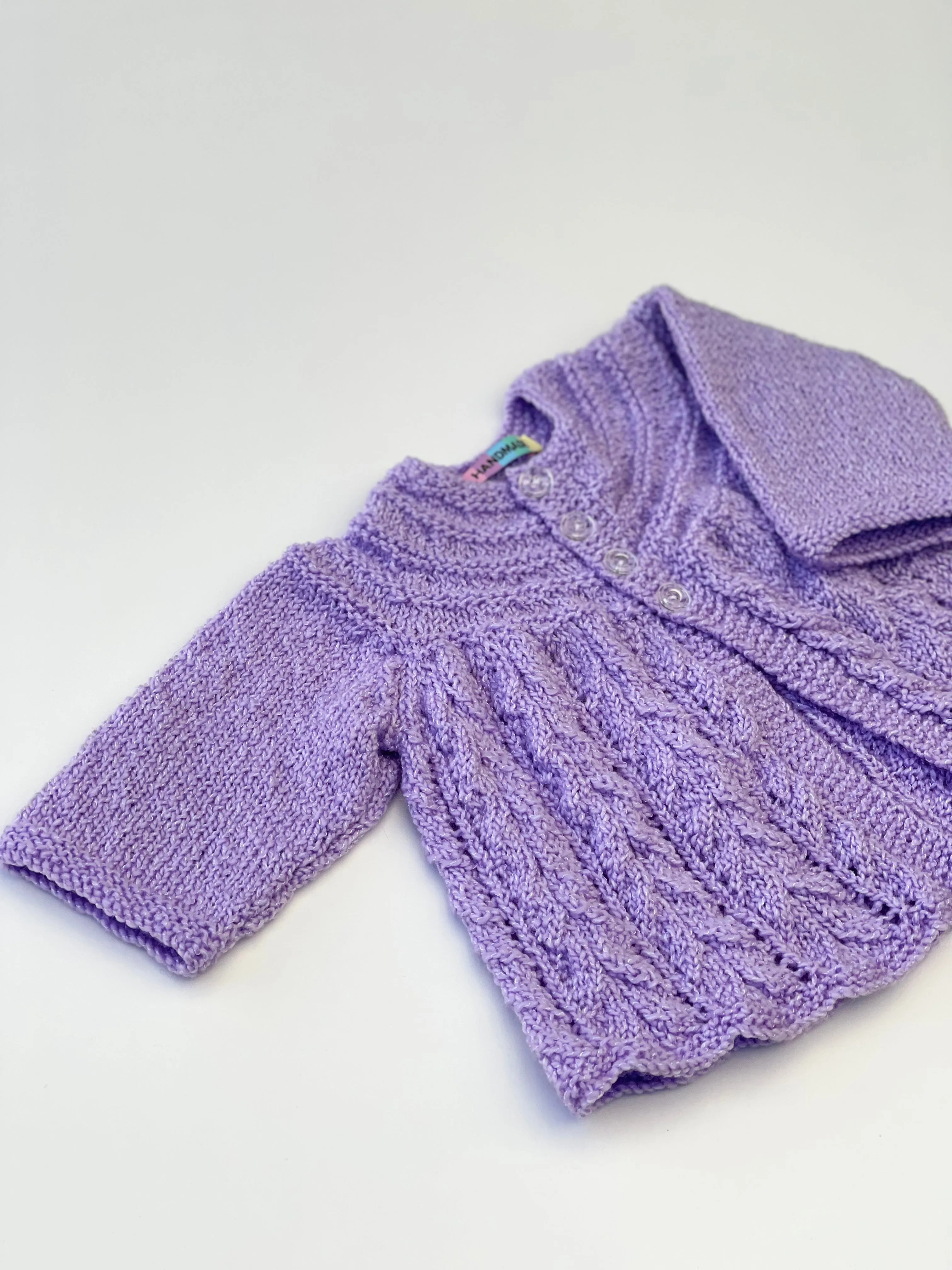 Hand knit cardigan