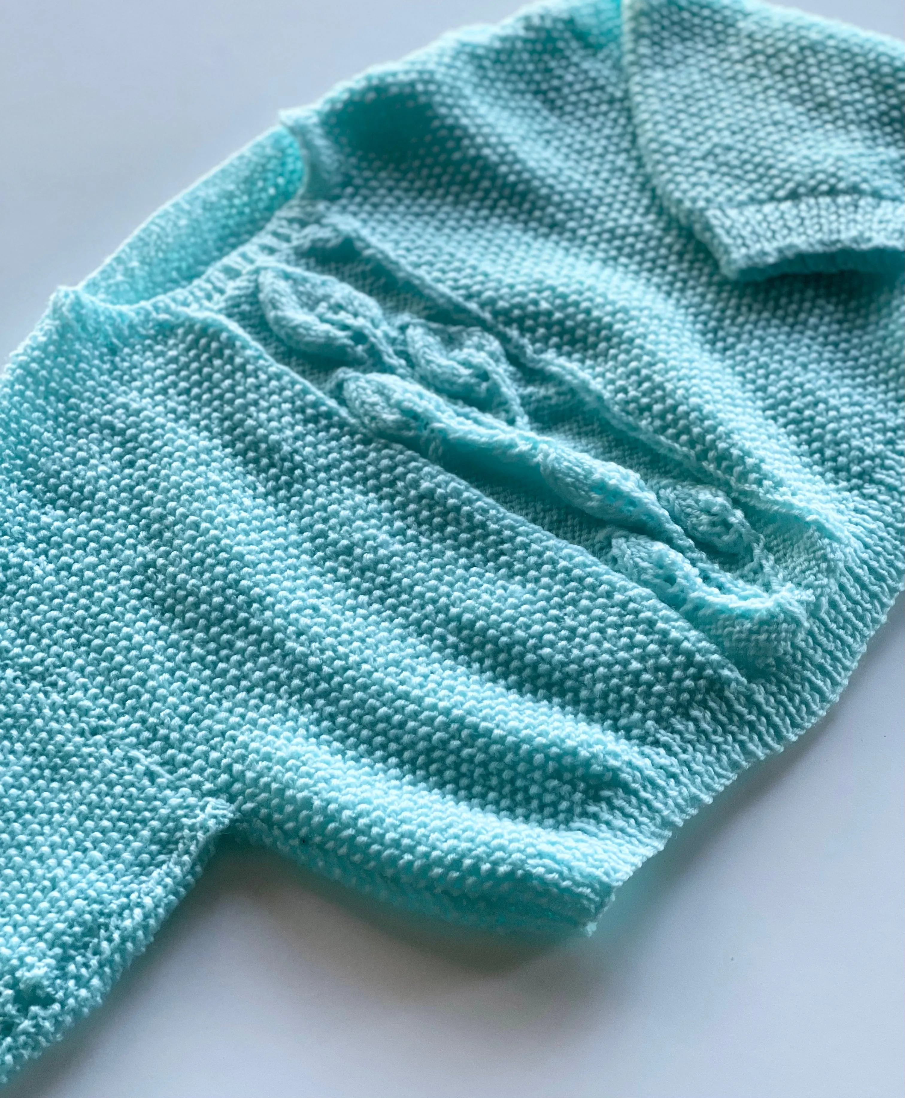 Hand knit cardigan