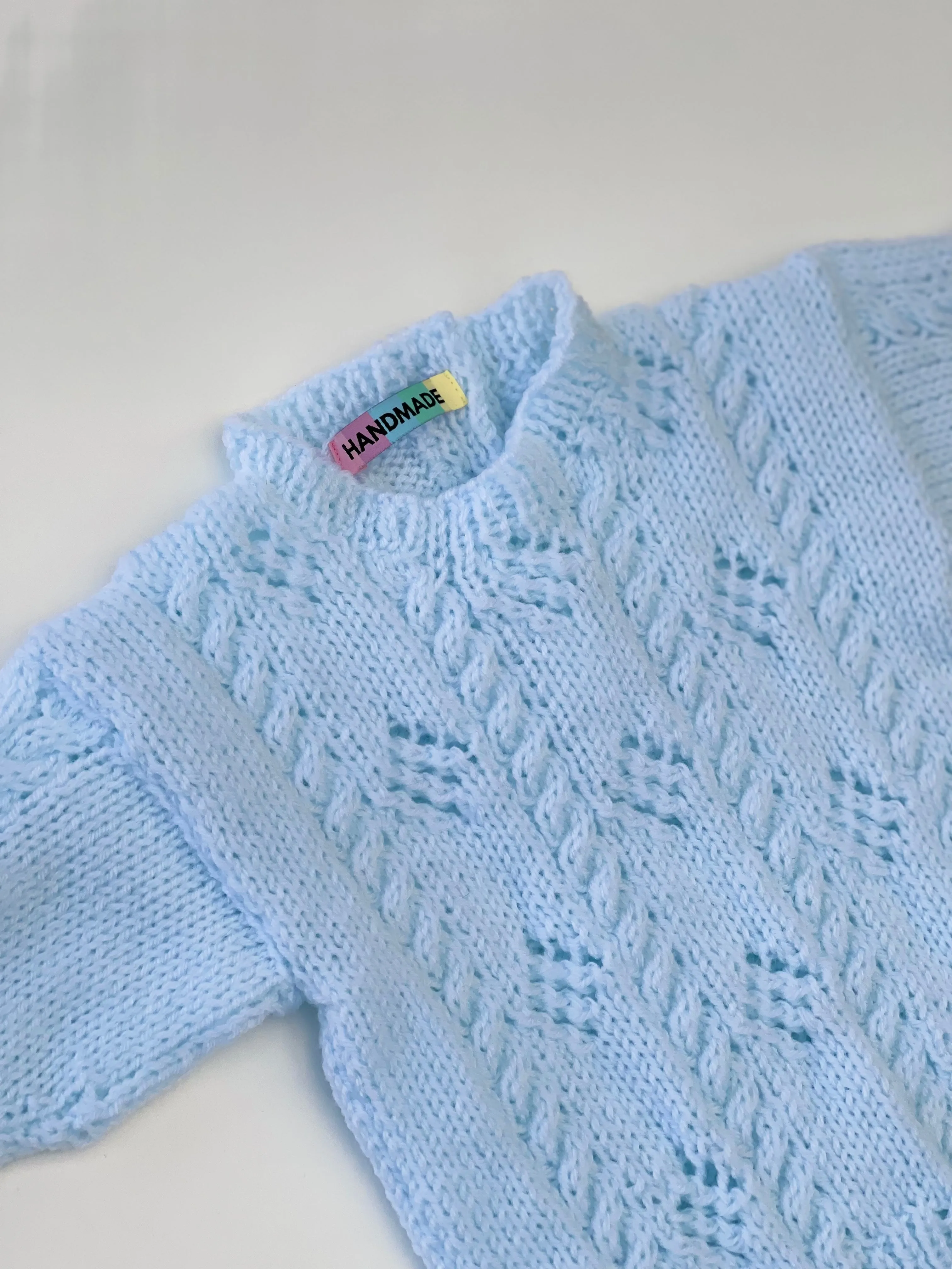 Hand knit cardigan