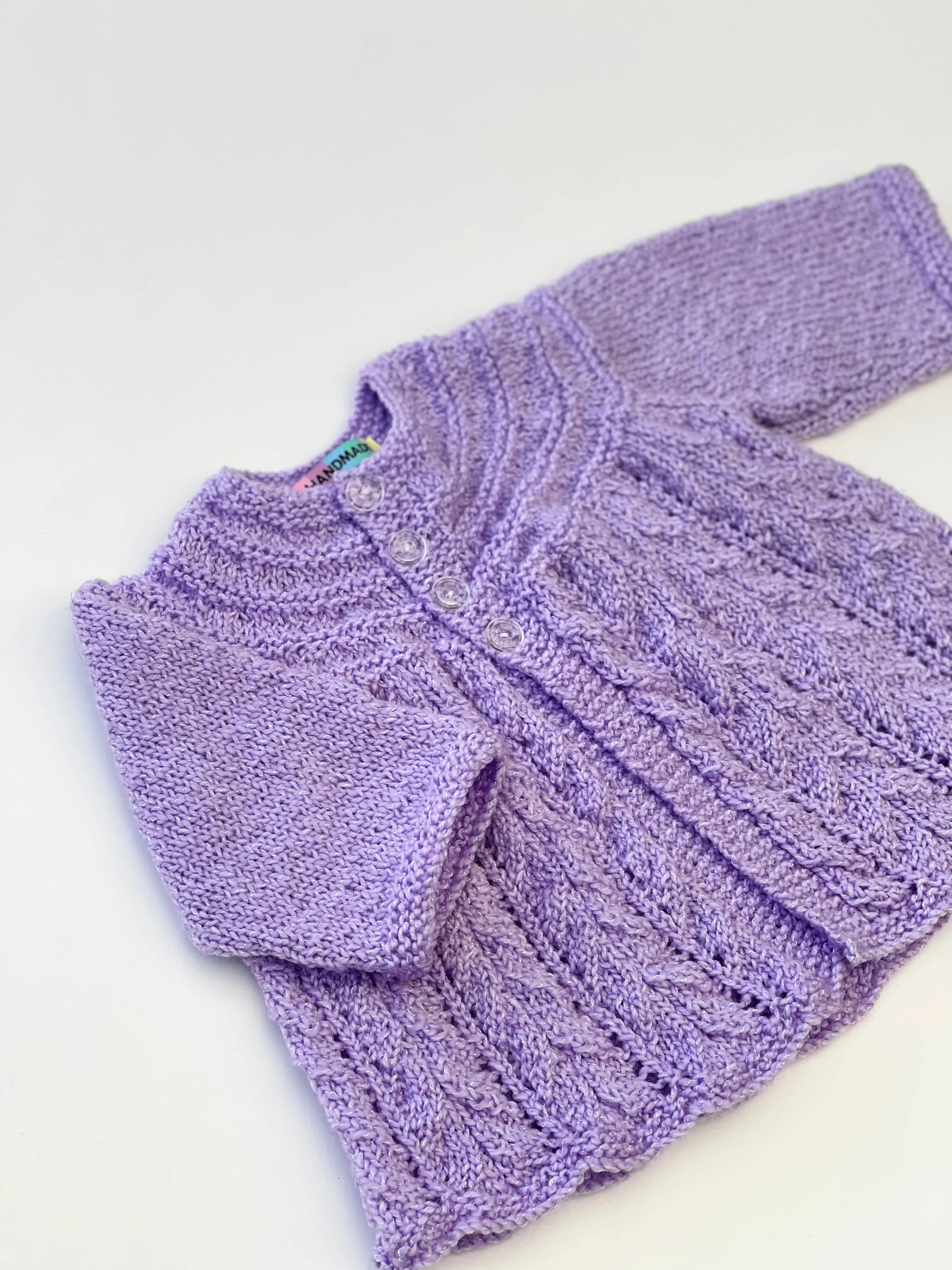 Hand knit cardigan