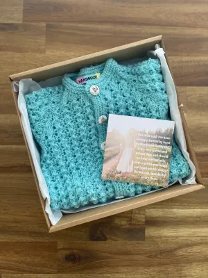 Hand knit cardigan